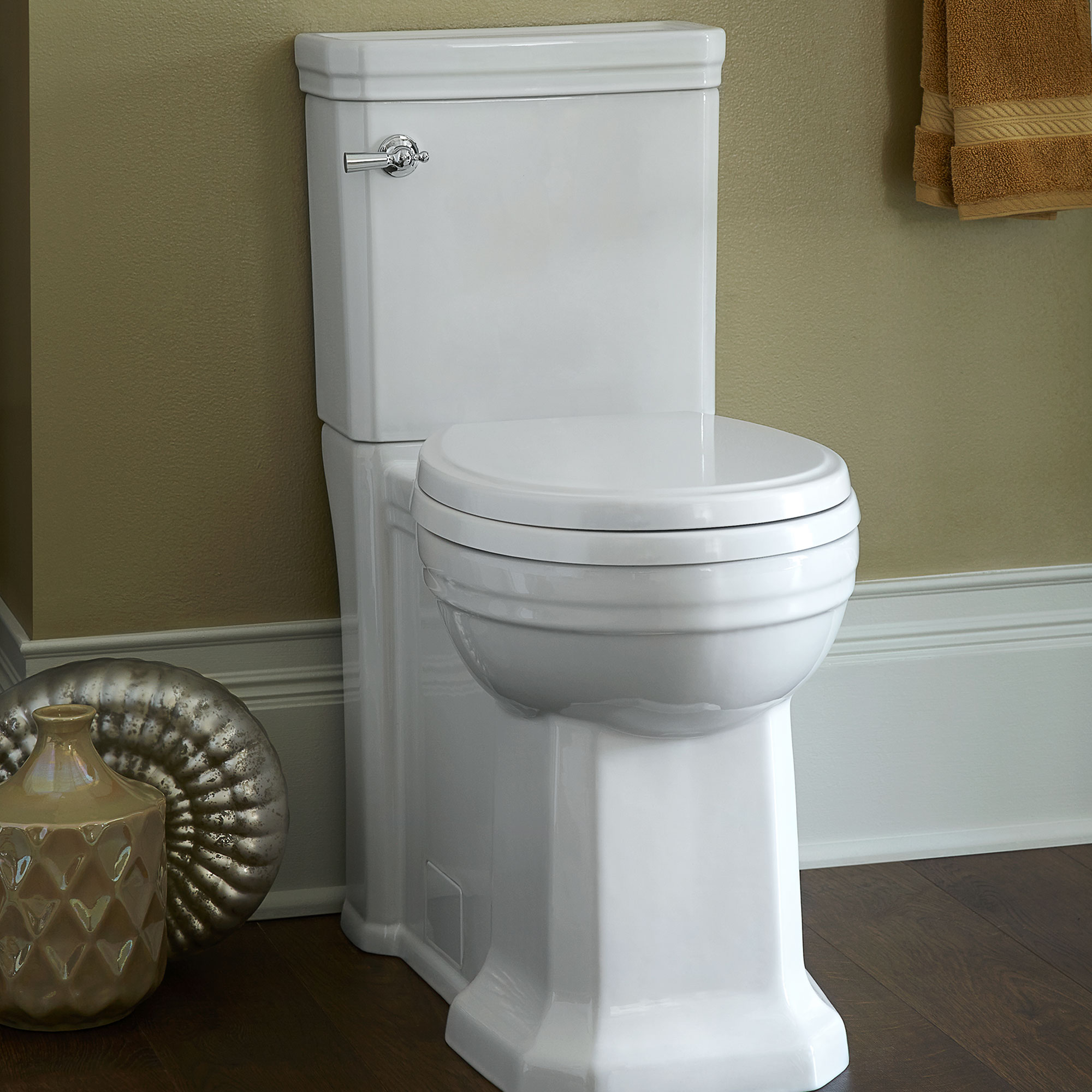 Fitzgerald® Two-Piece Chair-Height Round-Front Toilet with Seat